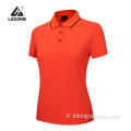 Logo personnalisé Print Sublimation T-shirt Polo Sport Unisexe